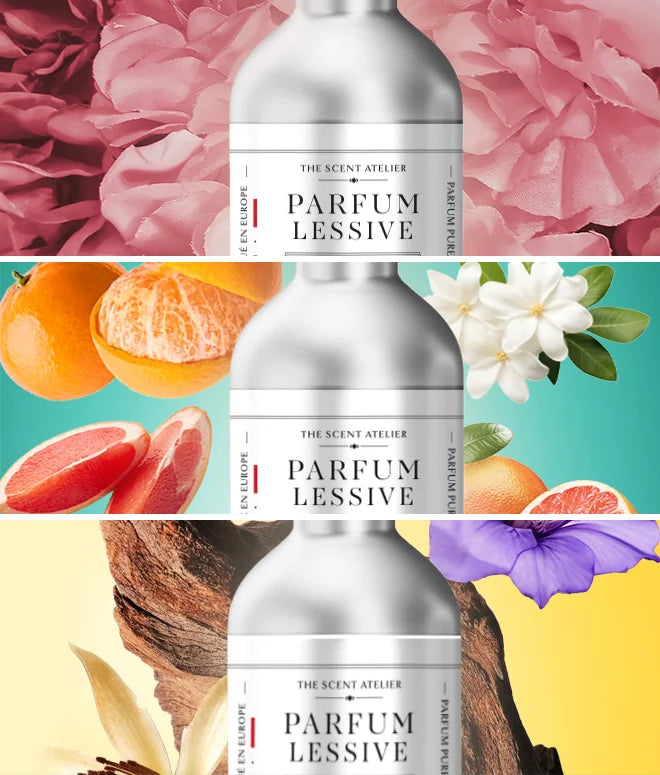 Parfum Lessive PACK 3 SENTEURS